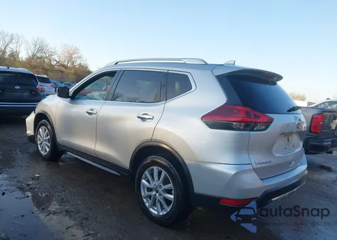 2018 Nissan Rogue Sv из США, поврежденный, VIN KNMAT2MV5JP539798